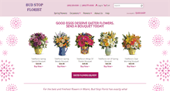 Desktop Screenshot of budstopflorist.com